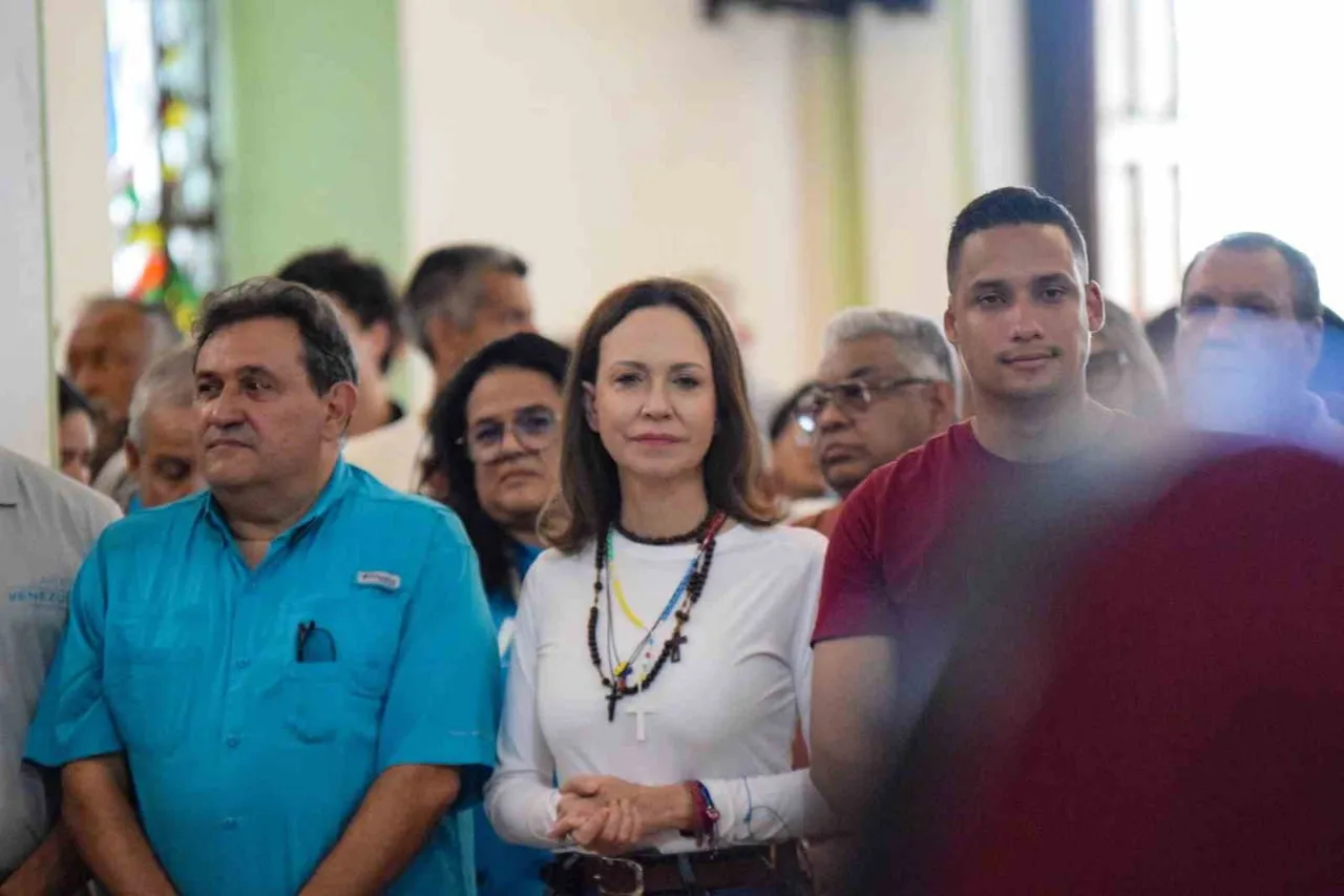 VENEZUELALI MUHALİF LİDER MARİA CORİNA MACHADO YAKLAŞIK 1 YIL SONRA ÜLKESİNE DÖNDÜ