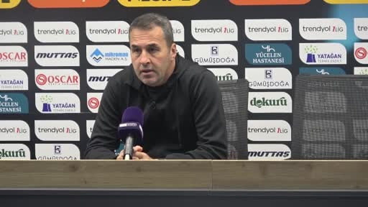 Muğlaspor Teknik Direktörü Yalçın Koşukavak, Bursaspor maçının ardından yaptığı açıklamada, ligde...