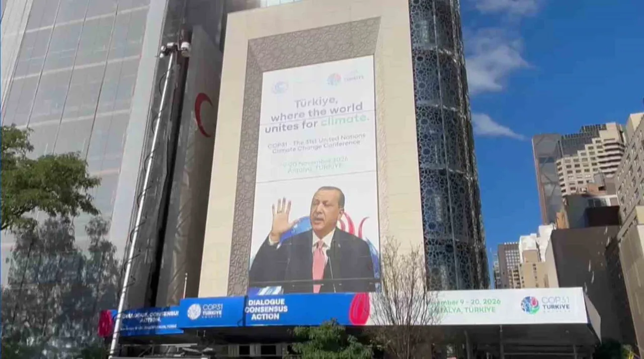 GENEL KURUL HAFTASI KAPSAMINDA CUMHURBAŞKANI RECEP TAYYİP ERDOĞAN'IN BM KÜRSÜSÜNDEKİ GÖRSELLERİNİN...