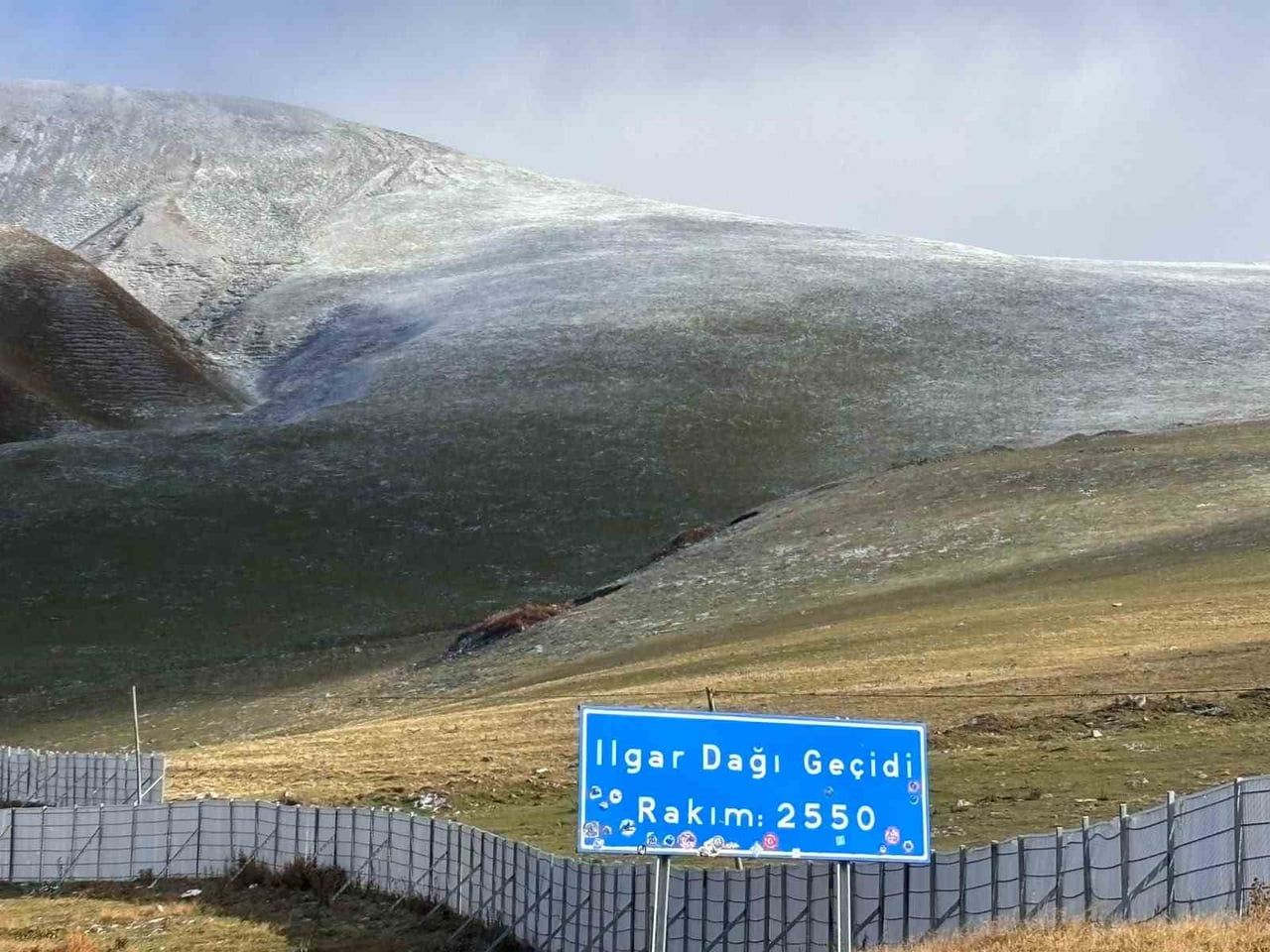 KAR YAĞIŞI VE TİPİ, ILGAR DAĞI'NI BEYAZA BÜRÜDÜ