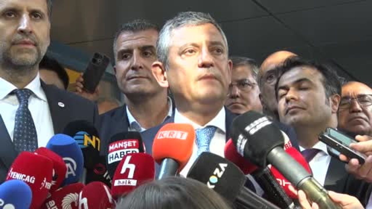 Yeni Parti Genel Başkanı Özel: "Bundan sonra yeni siyaset anlayışı, halkın içinde siyaset, halkla...