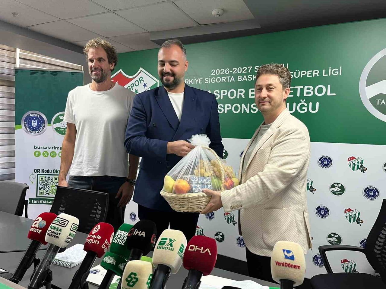 BURSASPOR BASKETBOL, YENİ SEZON ÖNCESİNDE BURSA BÜYÜKŞEHİR BELEDİYESİ İŞTİRAKİ TARIM VE PEYZAJ...