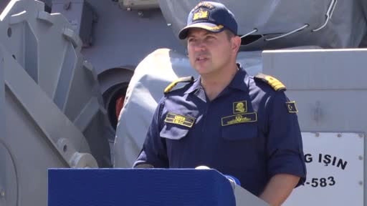 Kuzey Kıbrıs Türk Cumhuriyeti’nin (KKTC) Girne açıklarında batan feribotu arama kurtarma...