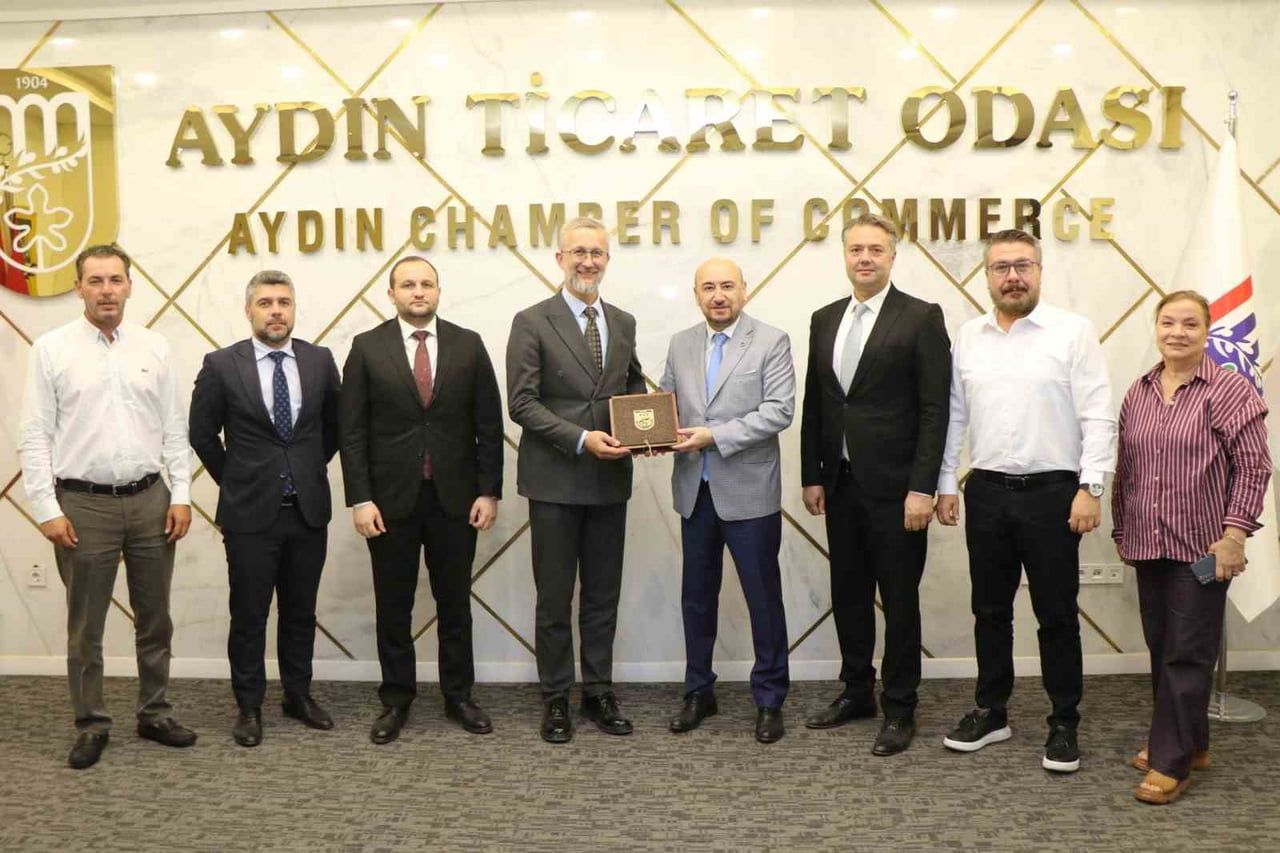 UKRAYNA ANKARA BÜYÜKELÇİSİ NARYMAN DZHELİALOV VE BERABERİNDEKİ HEYETİN AYTO ZİYARETİNDE, AYDIN’IN...