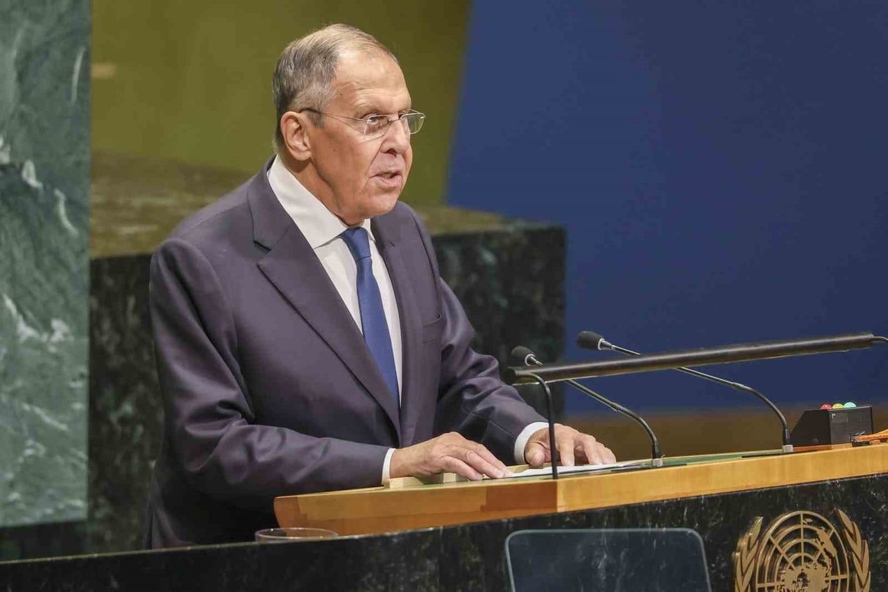RUSYA DIŞİŞLERİ BAKANI SERGEY LAVROV, BİRLEŞMİŞ MİLLETLER (BM) 81. GENEL KURULU'NA HİTABINDA...