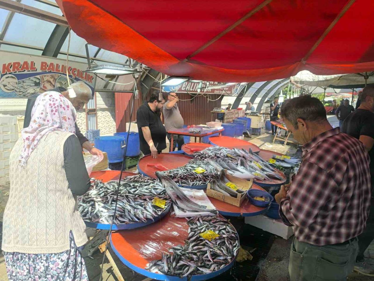 AFYONKARAHİSAR’IN ŞUHUT İLÇESİNDE BALIK SEZONUNUN BAŞLAMASIYLA BİRLİKTE BALIKÇI TEZGÂHLARI...