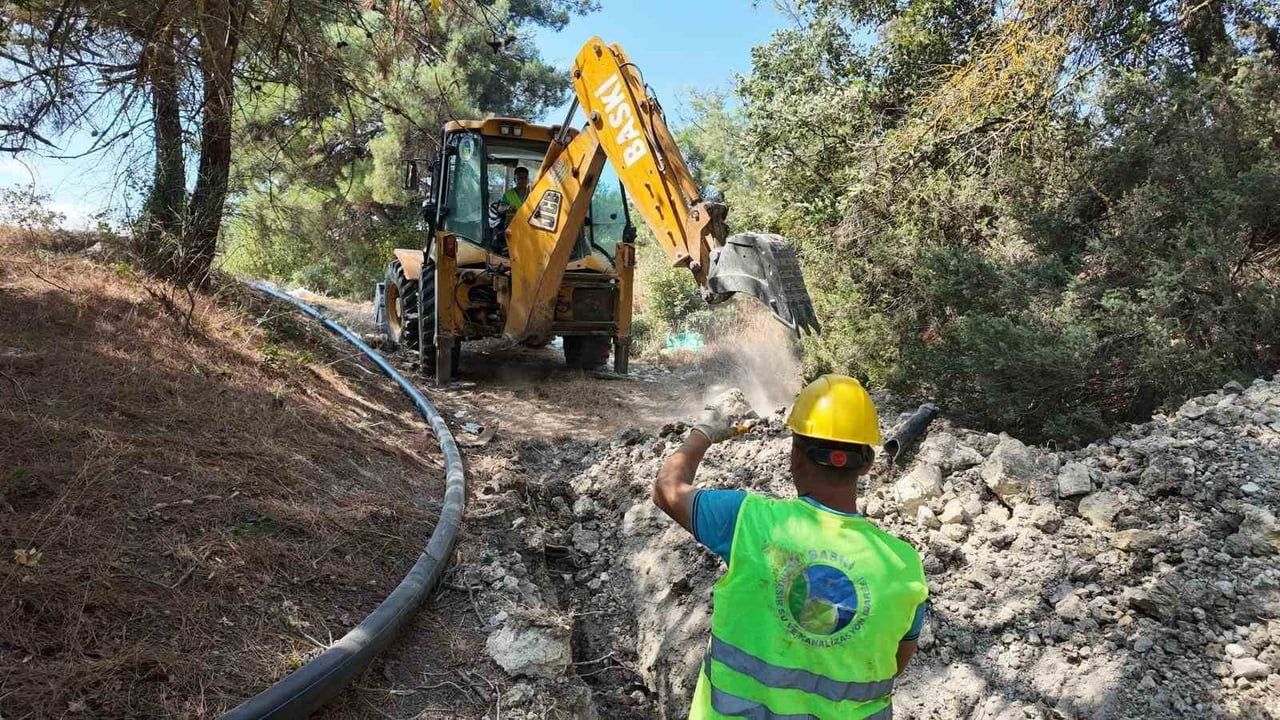 AKBAŞ MAHALLESİ’NİN İÇME SUYU ALTYAPISI GÜÇLENDİRİLİYOR