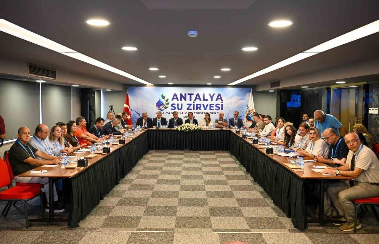 ANTALYA SU DİYALOĞU TOPLANTILARININ İLKİ, "TARIMDA SU YÖNETİMİ VE TURİZMDE SU YÖNETİMİ" BAŞLIĞIYLA...