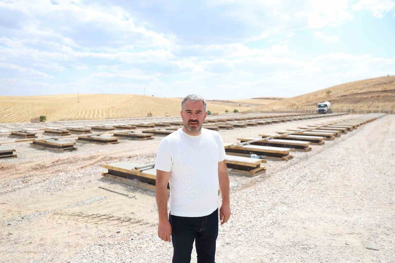BAŞKAN ERTUĞRUL ÇETİN BÖLGEDE İNCELEMELERDE BULUNDU VE AÇIKLAMA YAPTI