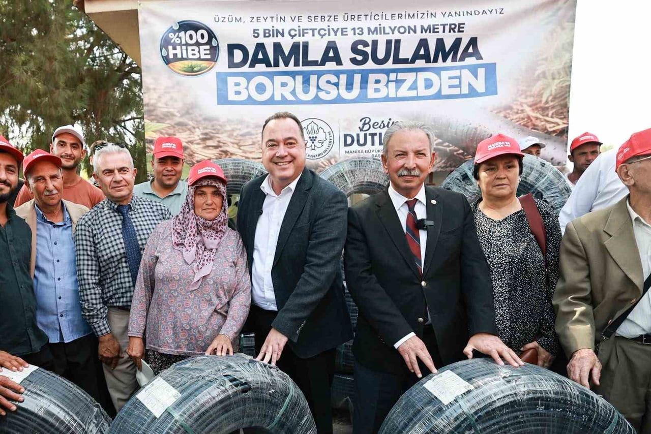 MANİSA BÜYÜKŞEHİR BELEDİYESİ, ÜRETİCİLERİN MALİYETLERİNİ AZALTMAK VE TARIMSAL SULAMADA SU...