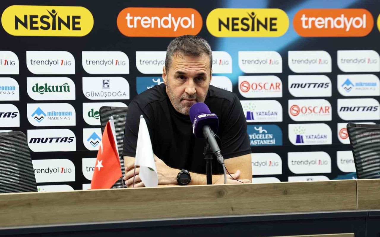 MUĞLASPOR TEKNİK DİREKTÖRÜ YALÇIN KOŞUKAVAK