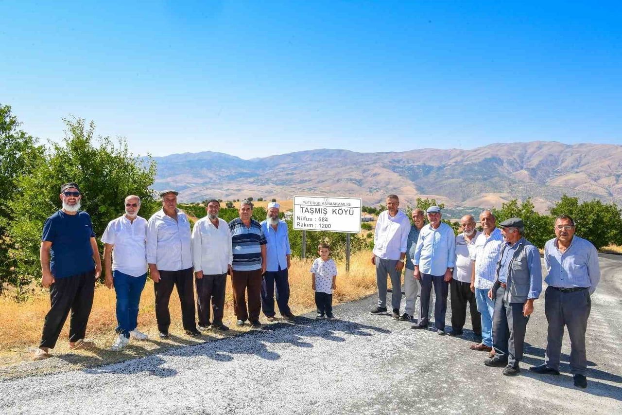 PÜTÜRGE’NİN ZORLU COĞRAFYASINA GÜÇLÜ ULAŞIM YATIRIMI