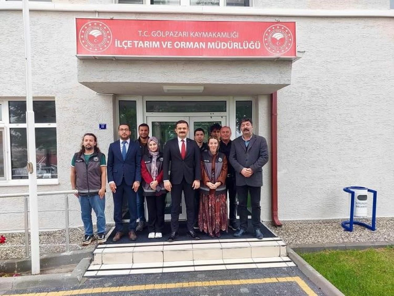 GÖLPAZARI KAYMAKAMI ONUR TİTİZ, İLÇE TARIM VE ORMAN MÜDÜRLÜĞÜ İLE İLÇE ORMAN ŞEFLİĞİNİ ZİYARET...