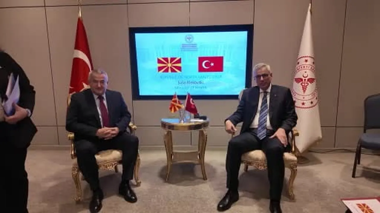 Türkiye ile Kuzey Makedonya arasında Sağlık ve Tıp Bilimleri Alanında Mutabakat Zaptı...
