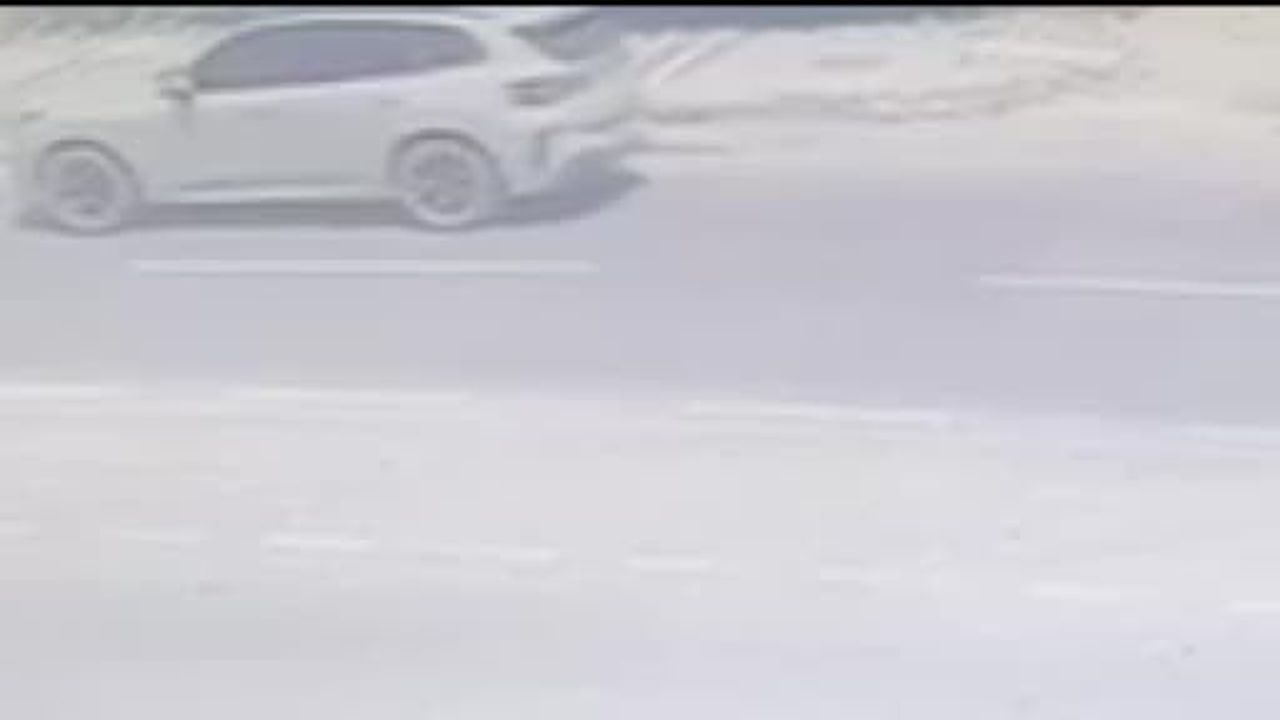 Motosiklet sürücüsünün öldüğü kazanın yeni görüntüleri ortaya çıktı