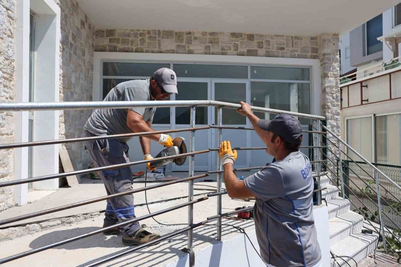 BODRUM BELEDİYESİ İLE HAYIRSEVER NAZMİ CANBAZ'IN KATKILARIYLA TURGUTREİS'TE YAPIMI TAMAMLANAN...