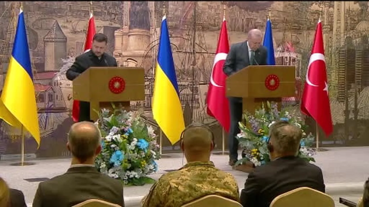 Ukrayna Devlet Başkanı Volodimir Zelenskiy: "Görüşmelerimizin önemli bir bölümünü, Karadeniz ile...