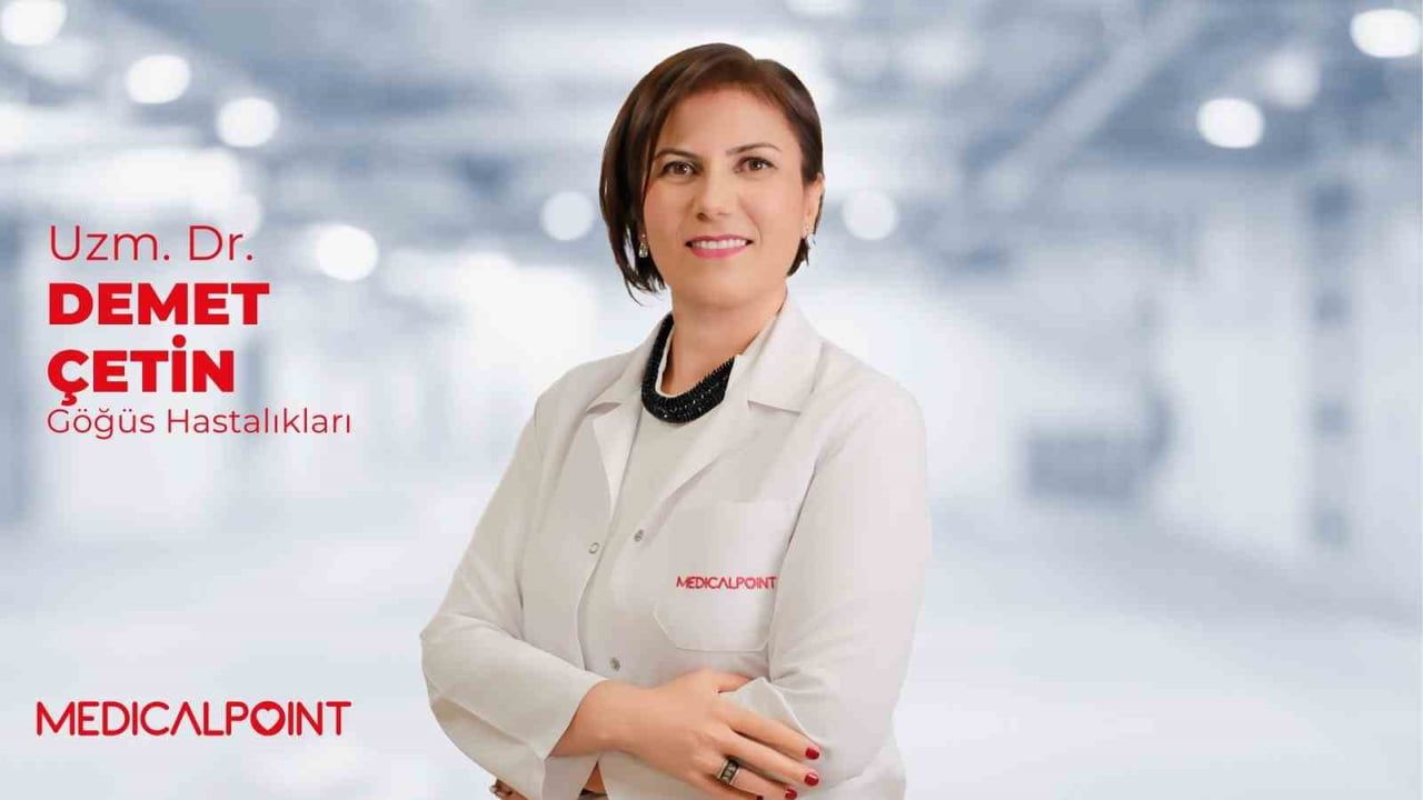 MEDİCAL POİNT GAZİANTEP HASTANESİ GÖĞÜS HASTALIKLARI UZM. DR. DEMET ÇETİN, UZUN SÜREN ÖKSÜRÜĞÜN...