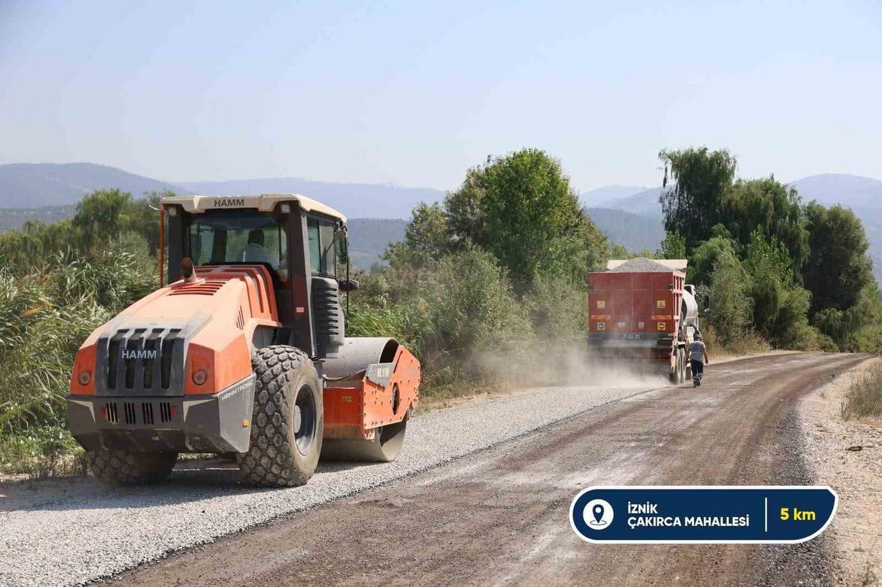 BURSA BÜYÜKŞEHİR BELEDİYESİ, İL GENELİNDE SÜRDÜRDÜĞÜ ULAŞIM AĞINI GÜÇLENDİRME YATIRIMLARI...
