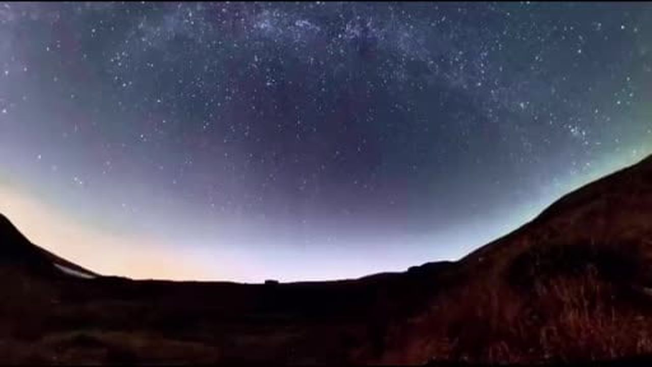Niğde semalarında perseid meteor yağmuru görsel şölen oluşturdu