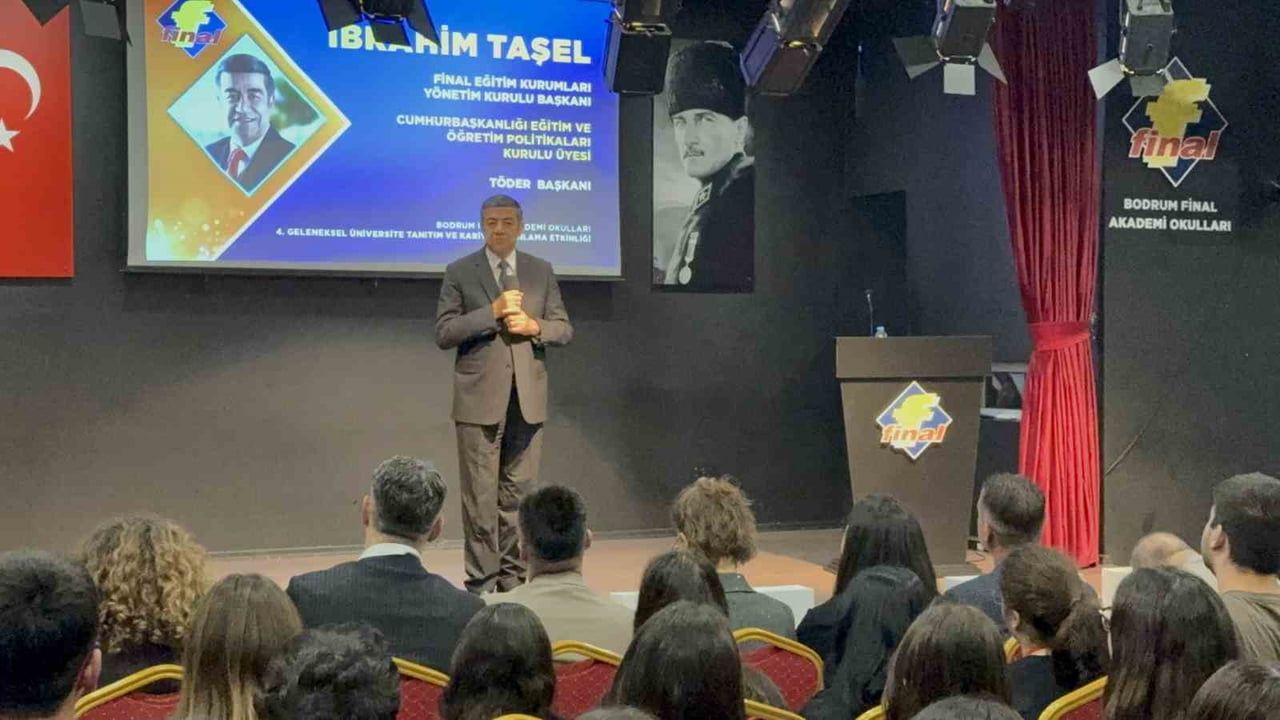 ÜNİVERSİTE VE KARİYER PLANLAMASININ ELE ALINDIĞI ETKİNLİKTE KONUŞAN TAŞEL, GENÇLERİN YALNIZCA...