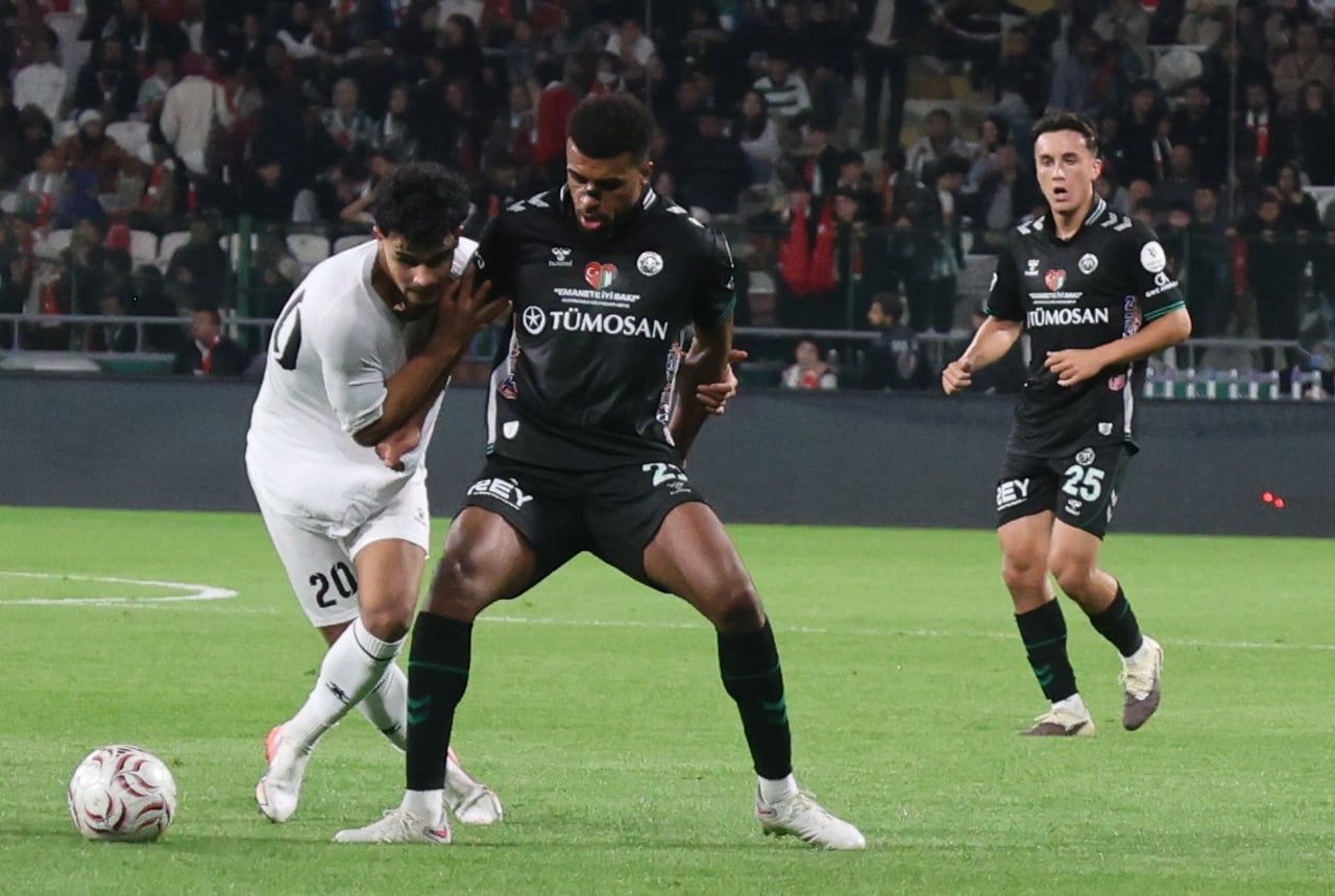 KONYASPOR İLE FİLİSTİN MİLLİ TAKIMI, KONYA'DA OYNANAN DOSTLUK KARŞILAŞMASINDA 2-2 BERABERE...