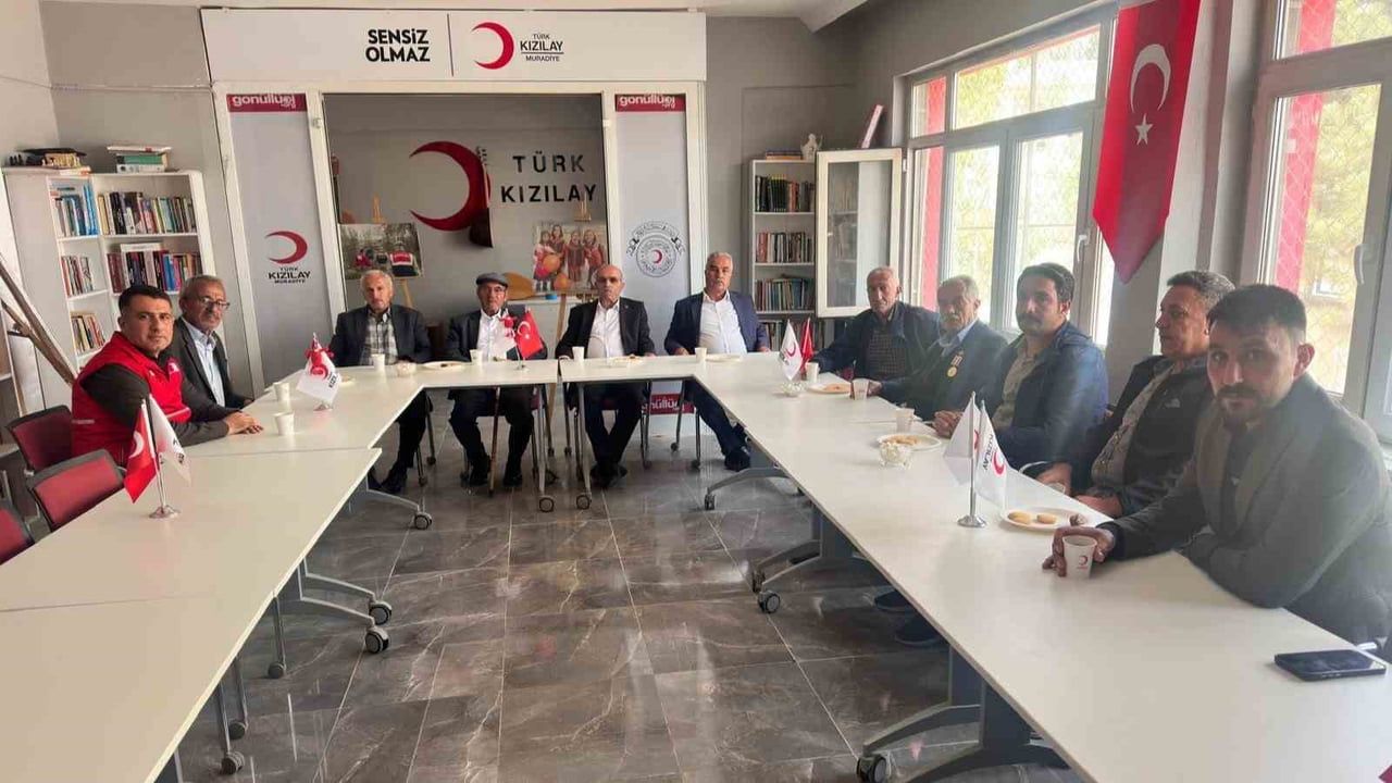 VAN'IN MURADİYE İLÇESİNDE 19 EYLÜL GAZİLER GÜNÜ KAPSAMINDA GAZİLER VE YAKINLARI, MURADİYE İLÇE...