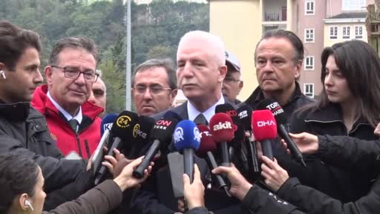 Vali Davut Gül: "6 vatandaşımız vefat etti. 1 vatandaşımız da kayıp. Arama çalışmaları...