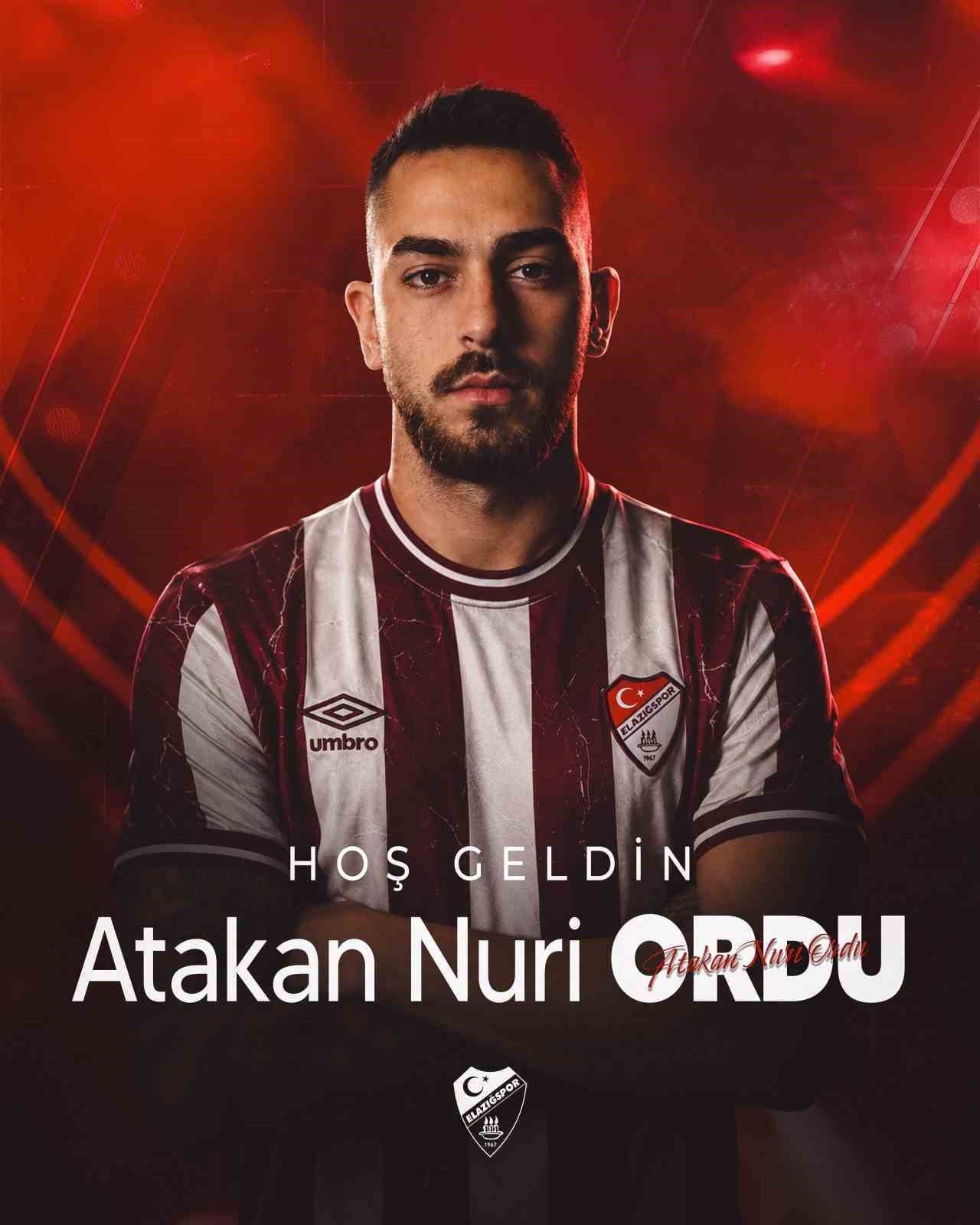 ELAZIĞSPOR KALECİ ATAKAN NURİ ORDU'YU RENKLERİNE BAĞLADI
