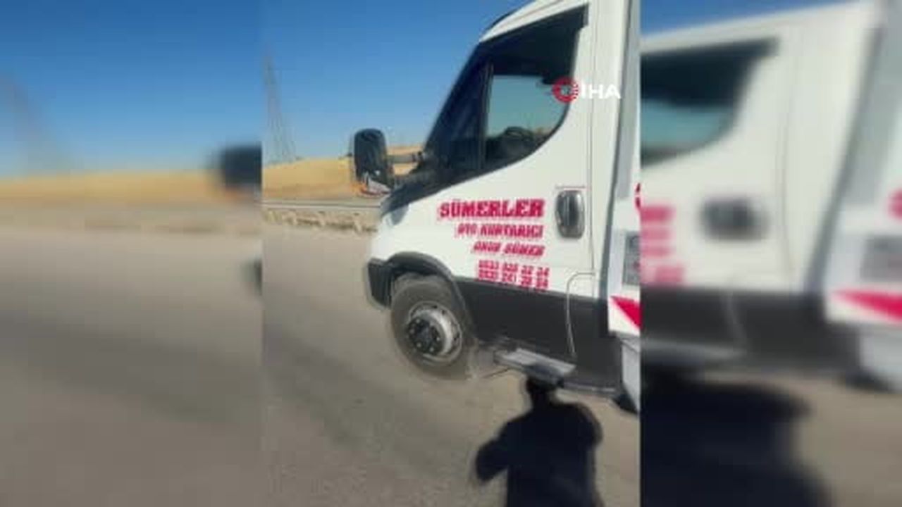 Ankara’da yakıt tankeri ile otomobil çarpıştı: 2 yaralı