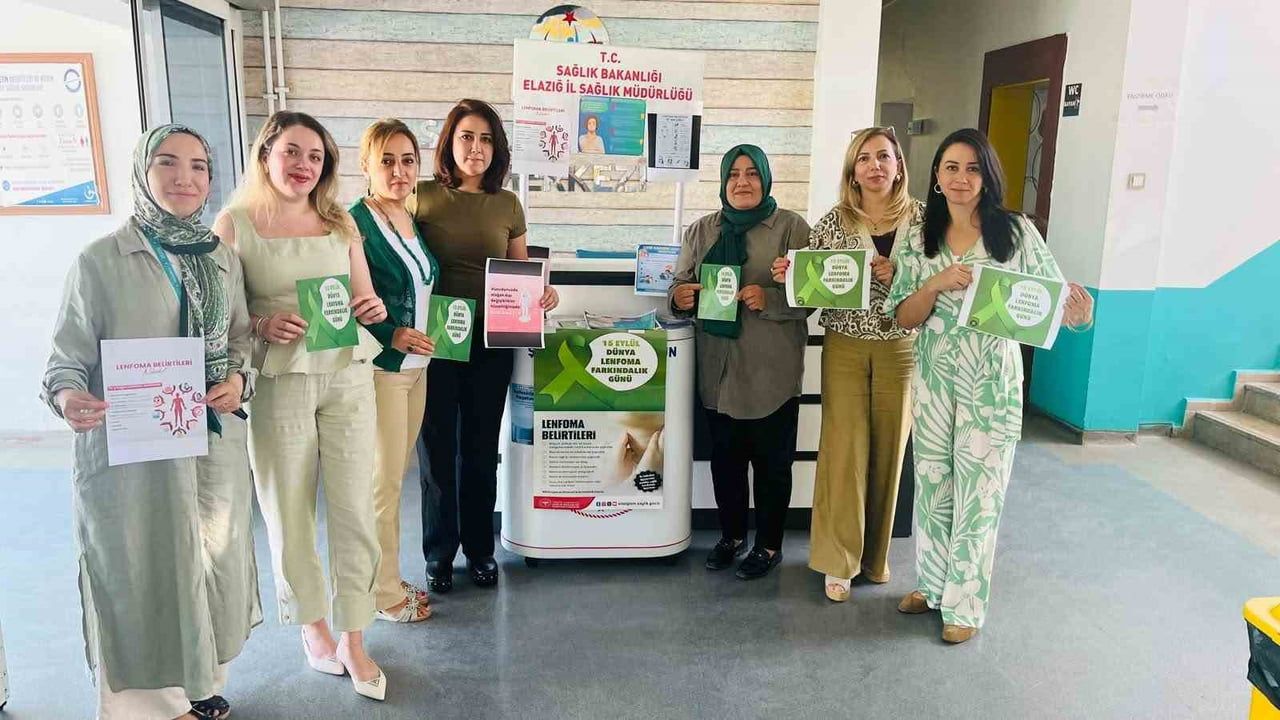 ELAZIĞ’DA LENFOMA FARKINDALIK GÜNÜNDE ERKEN TANININ ÖNEMİNE DİKKAT ÇEKİLDİ