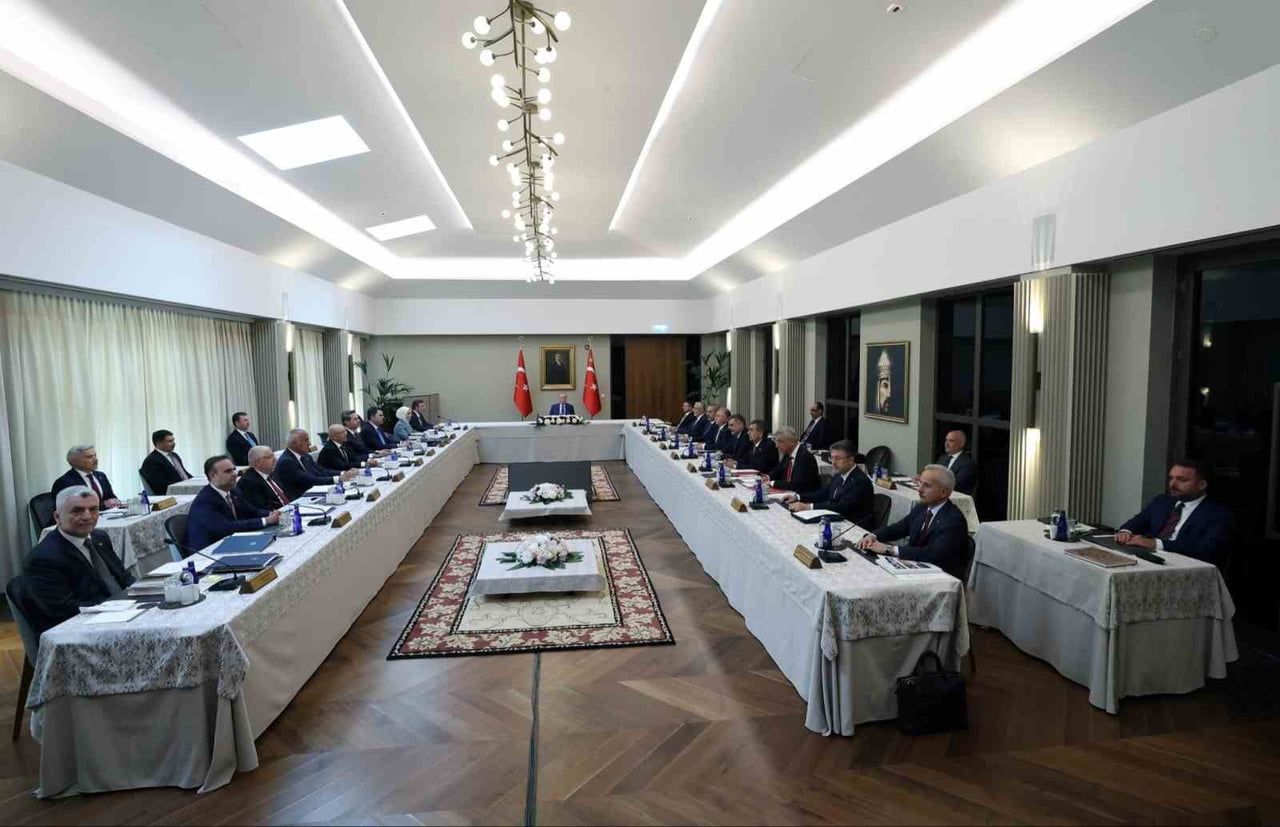 KACIR, CUMHURBAŞKANI RECEP TAYYİP ERDOĞAN’IN BAŞKANLIĞINDA KABİNE TOPLANTISININ...