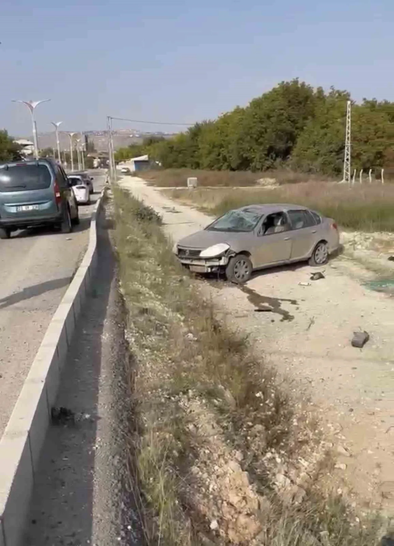 ELAZIĞ’DA KAZA 1 YARALI