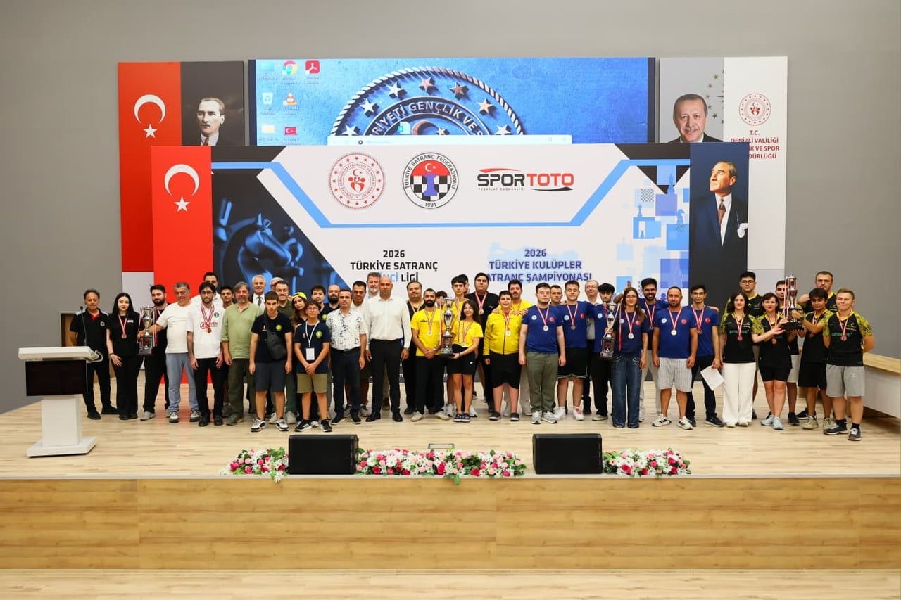 TÜRKİYE SATRANÇ İKİNCİ LİGİ 03-09 AĞUSTOS 2026 TARİHLERİ ARASINDA DENİZLİ’NİN EV SAHİPLİĞİNDE...