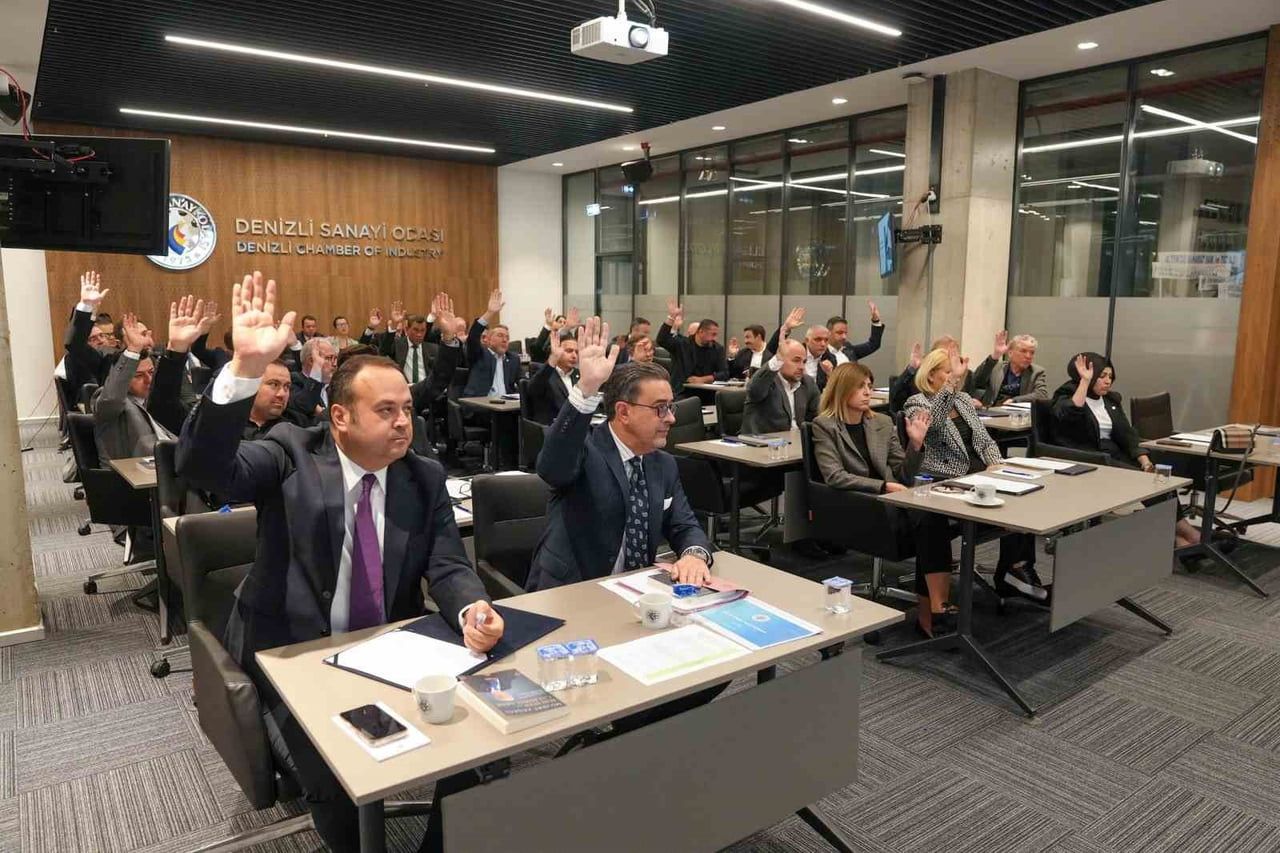 DENİZLİ SANAYİ ODASI (DSO) 2026-2030 DÖNEMİNİN İLK OLAĞAN MECLİS TOPLANTISI, DSO MÜJDAT KEÇECİ...