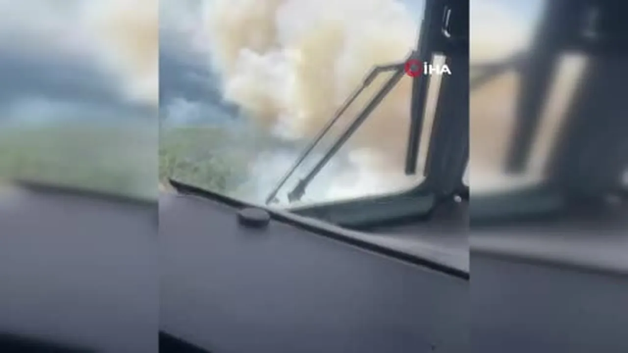 Beşkonak’ta orman yangını: Ekipler havadan ve karadan müdahale ediyor