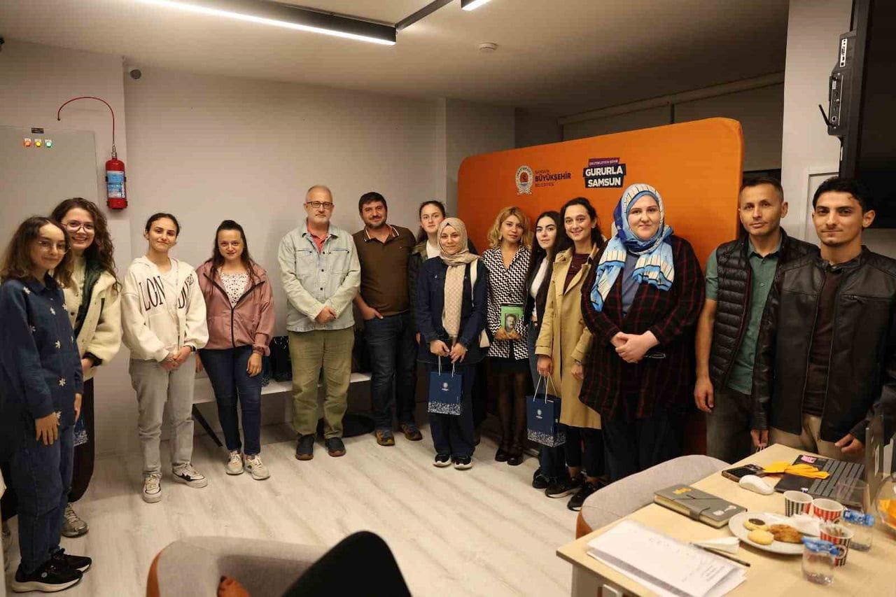 – SAMSUN BÜYÜKŞEHİR BELEDİYESİ TARAFINDAN PETEK GENÇLİK MERKEZİ’NDE DÜZENLENEN KÖRFEZ AYLIK KİTAP...