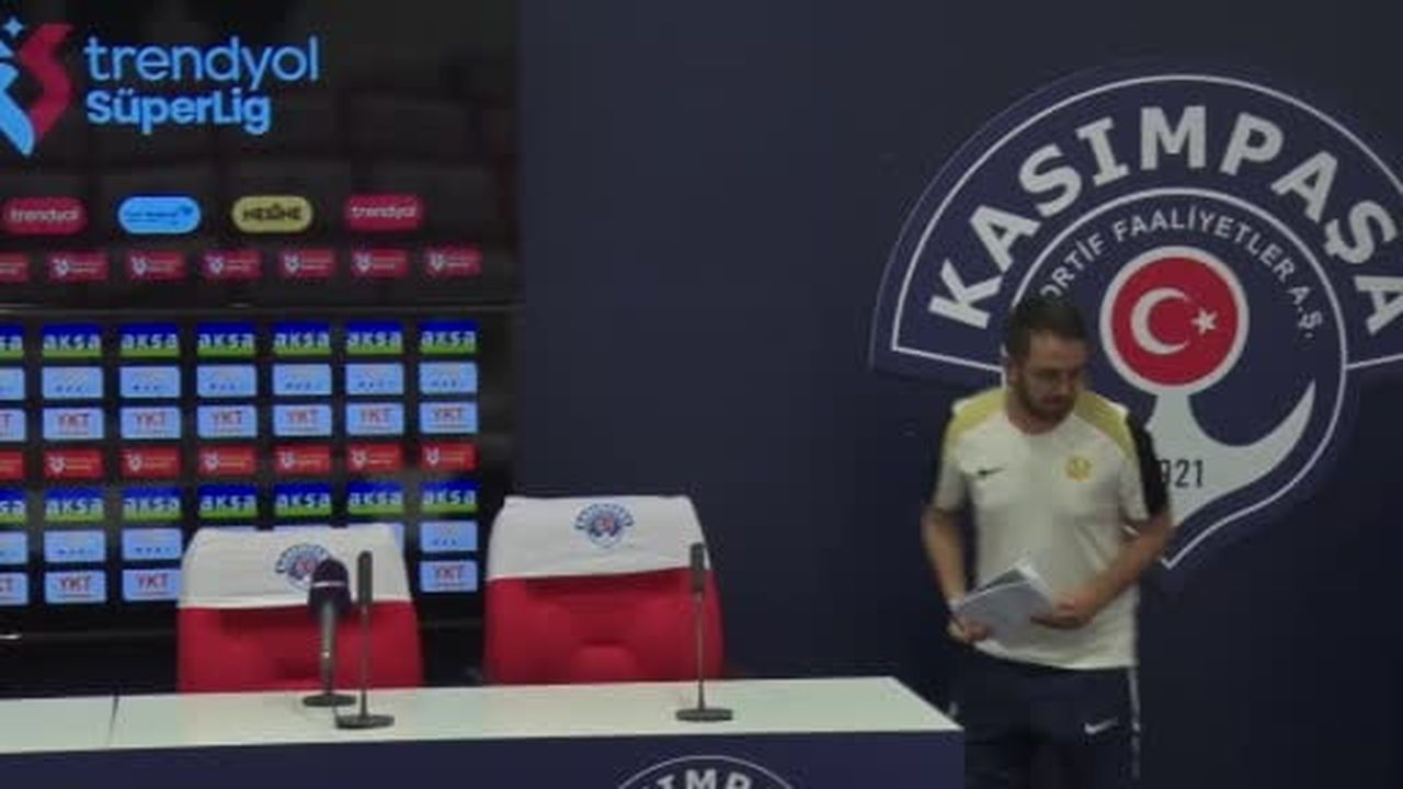 Amed Sportif Faaliyetleri Teknik Direktörü Besnik Hasi, Kasımpaşa karşısında kendileri adına iyi...