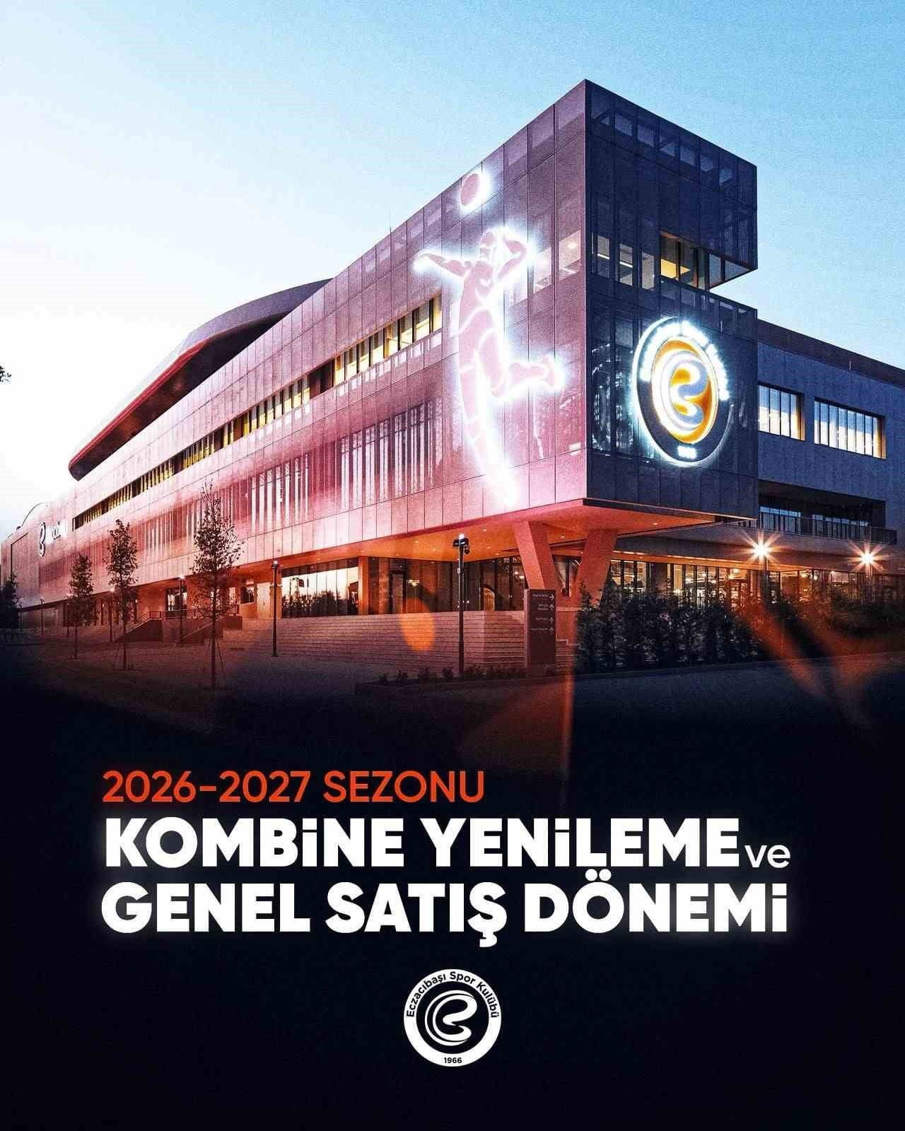 ECZACIBAŞI PERON İSTANBUL'DA 2026-2027 SEZONU KOMBİNE YENİLEME VE GENEL SATIŞ DÖNEMİ...