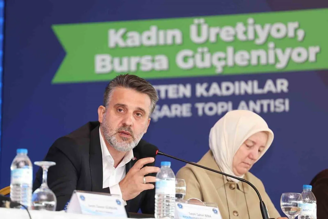 BURSA BÜYÜKŞEHİR BELEDİYESİ BAŞKAN VEKİLİ ŞAHİN BİBA, KADIN DERNEKLERİ VE KOOPERATİFLERİYLE BİR...