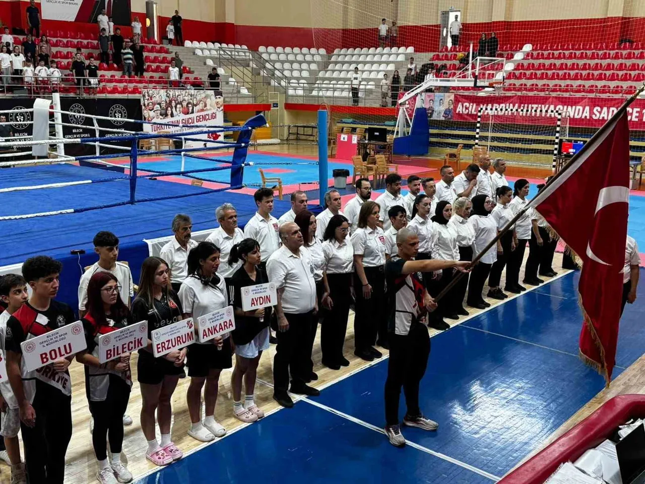 BİLECİK’TE BU YIL 2.'Sİ DÜZENLENEN İLLER ARASI KİCK BOKS ŞAMPİYONASI'NA 21 İLDEN 480 SPORCU...