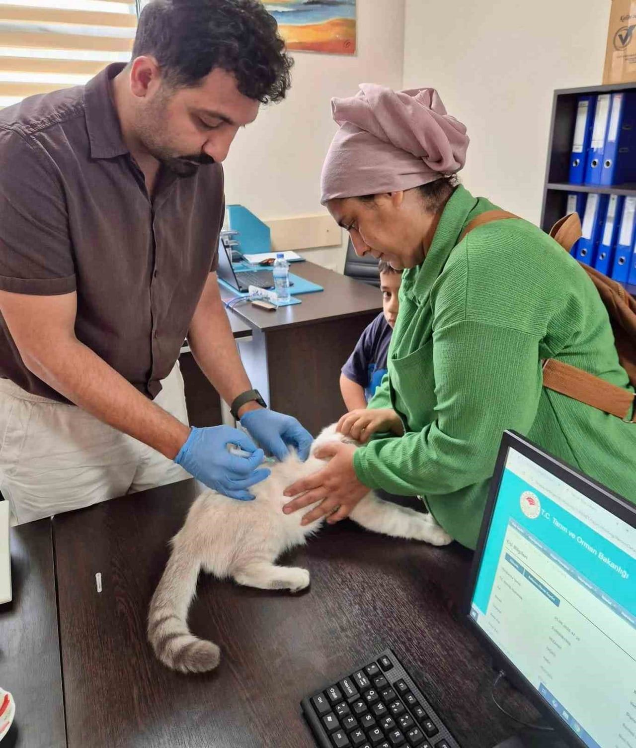 HATAY’DA VETERİNER HEKİMLER TARAFINDAN EVCİL VE SOKAK HAYVANLARINA YÖNELİK KUDUZ AŞILAMA ÇALIŞMASI...