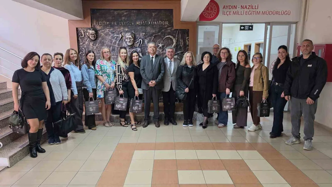 ERASMUS+ PROJE ORTAKLARINDAN MÜDÜR GÜNER’E ZİYARET