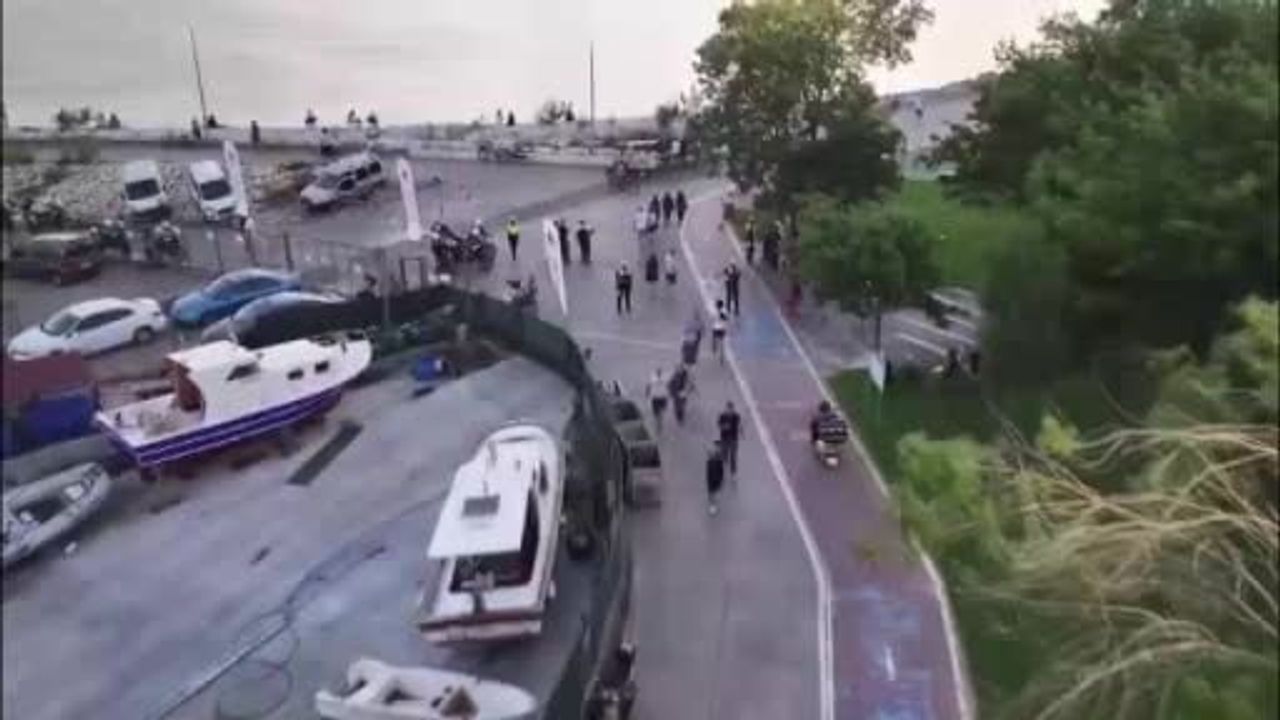 İstanbul’da yaya yolunu kullanan motosikletlere dron destekli denetim: 407 bin 818 lira ceza