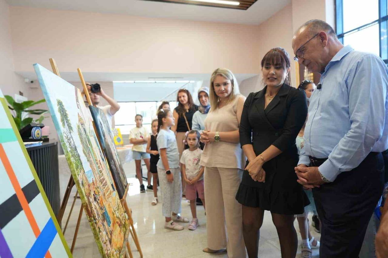 TURGUTLU BELEDİYESİ ATATÜRK KÜLTÜR MERKEZİNDE YAZ DÖNEMİ BOYUNCA DÜZENLENEN RESİM, EL SANATLARI VE...
