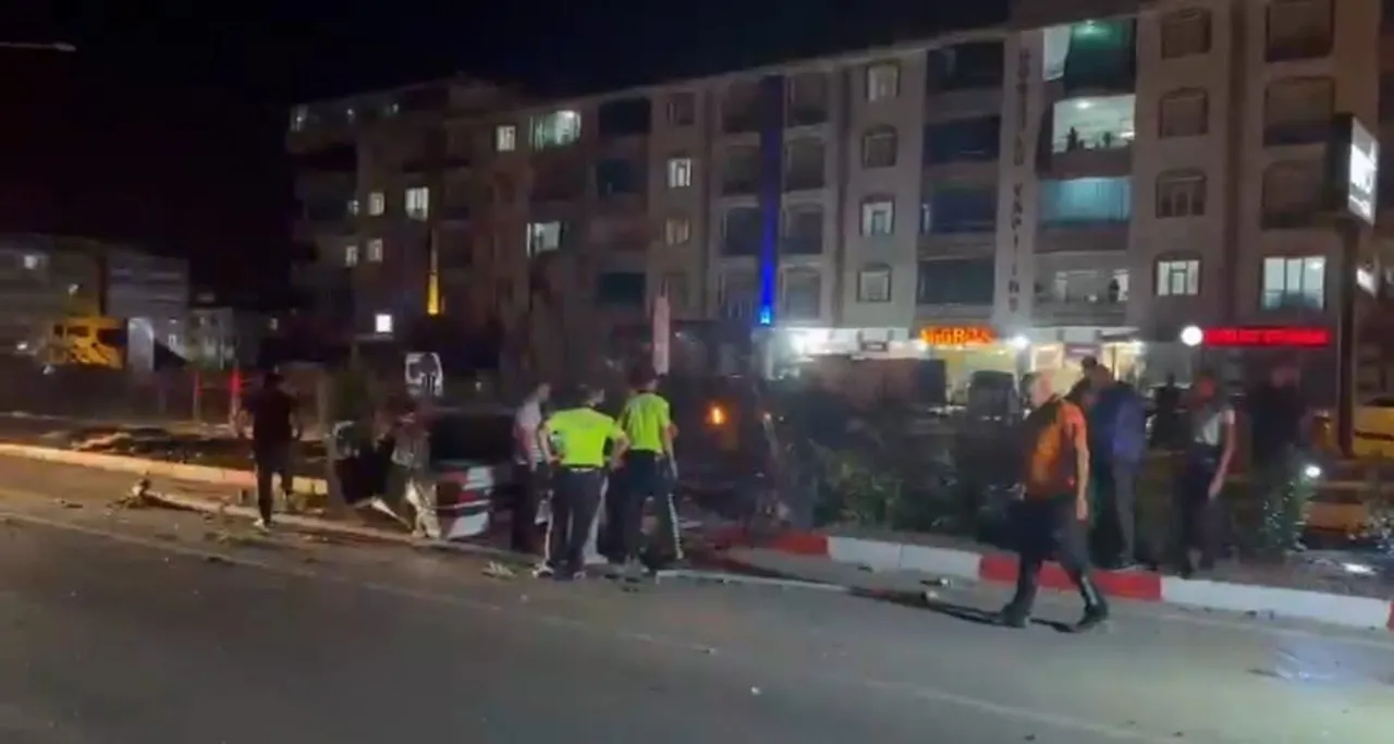 ELAZIĞ’DA KAZA 2 YARALI