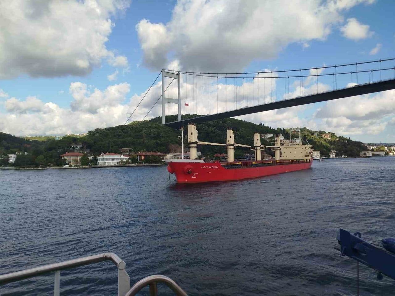 ULAŞTIRMA VE ALTYAPI BAKANLIĞI TARAFINDAN, RUSYA’DAN İSKENDERUN’A SEYİR HALİNDEKİ BİR GEMİNİN...