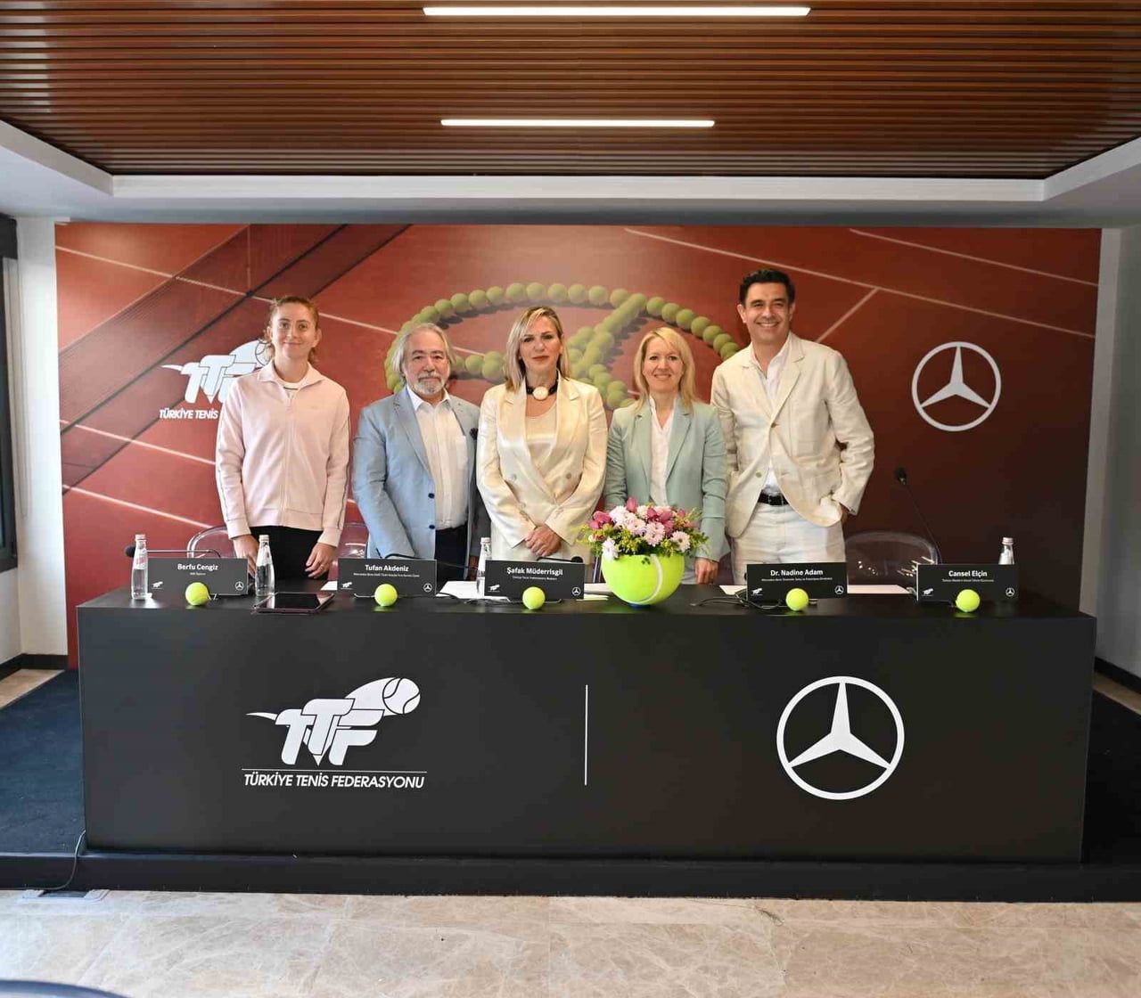 TÜRKİYE TENİS FEDERASYONU (TTF) ANA SPONSORU MERCEDES-BENZ OTOMOTİV TARAFINDAN DÜZENLENECEK...