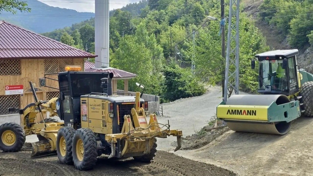 SİNOP İL ÖZEL İDARESİ TARAFINDAN DİKMEN İLÇESİNE BAĞLI KÖSEAĞIL KÖYÜ’NDE YOL ALTYAPISININ...