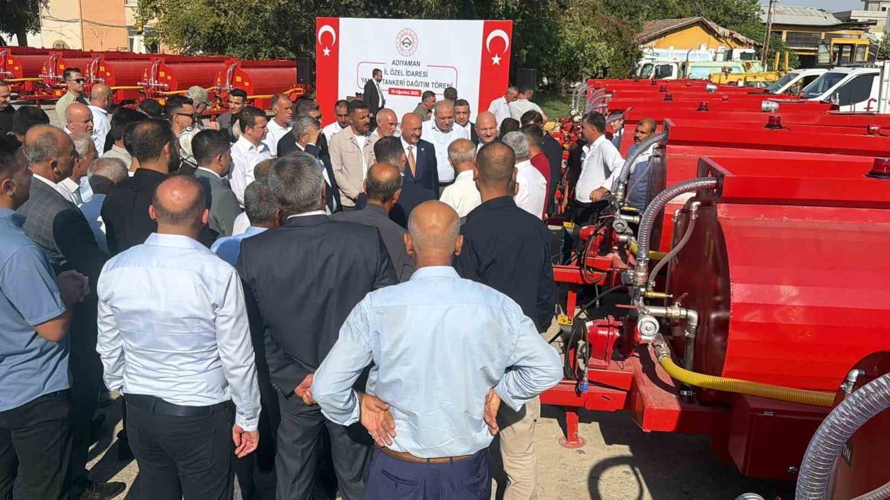 ADIYAMAN’DA ORMAN YANGINLARINA HIZLI VE ETKİN MÜDAHALE AMACIYLA İL ÖZEL İDARESİ TARAFINDAN TEMİN...